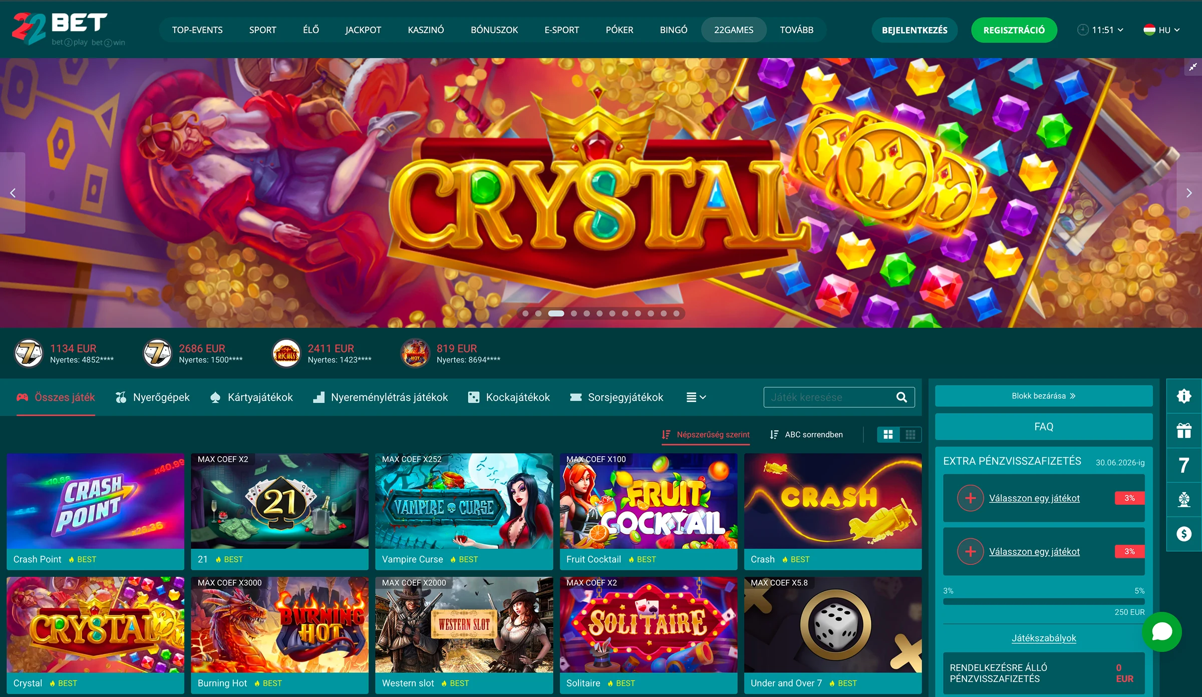 22Bet weboldal 22Bet weboldal